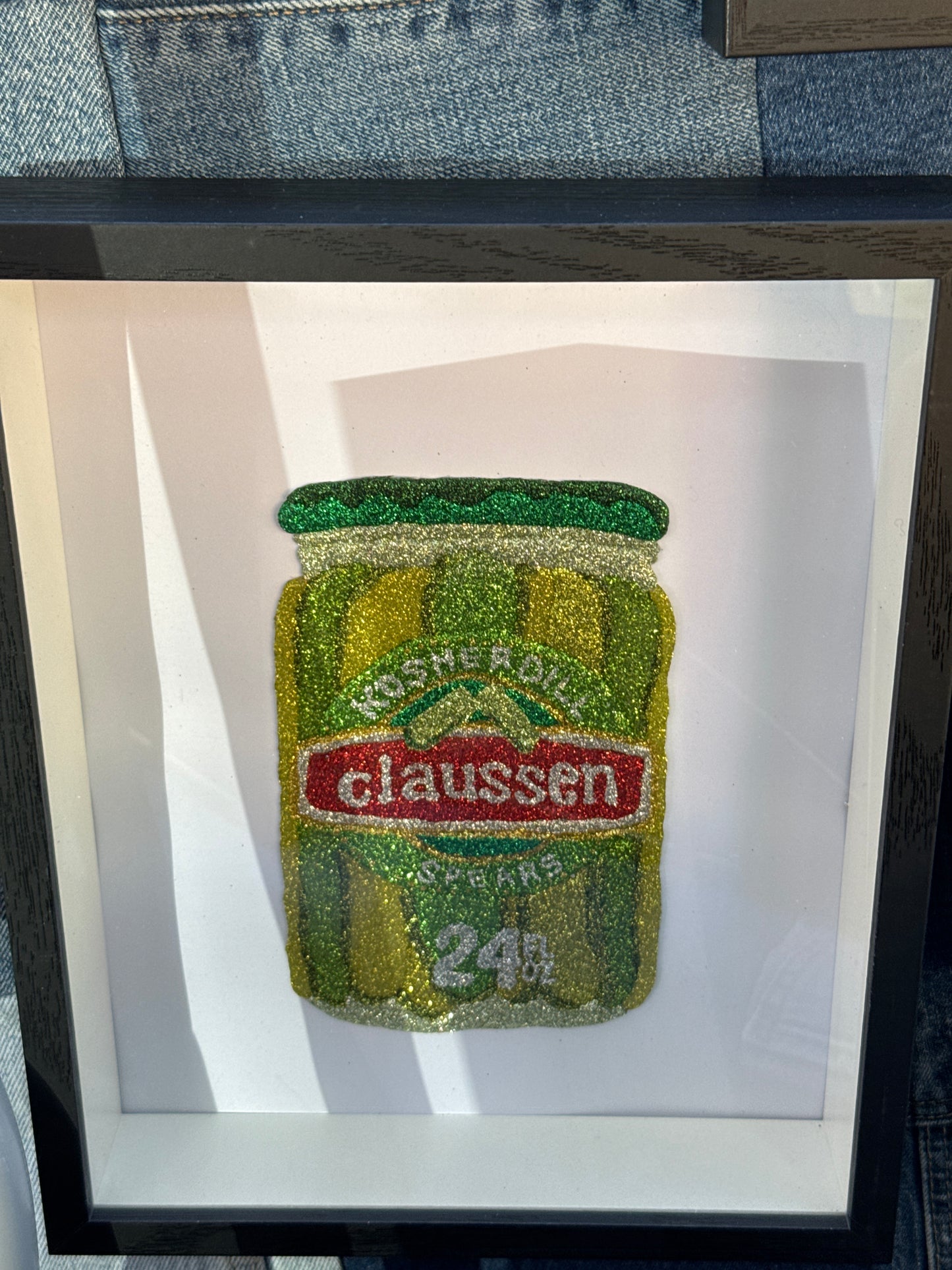 Glitter Claussen Pickles