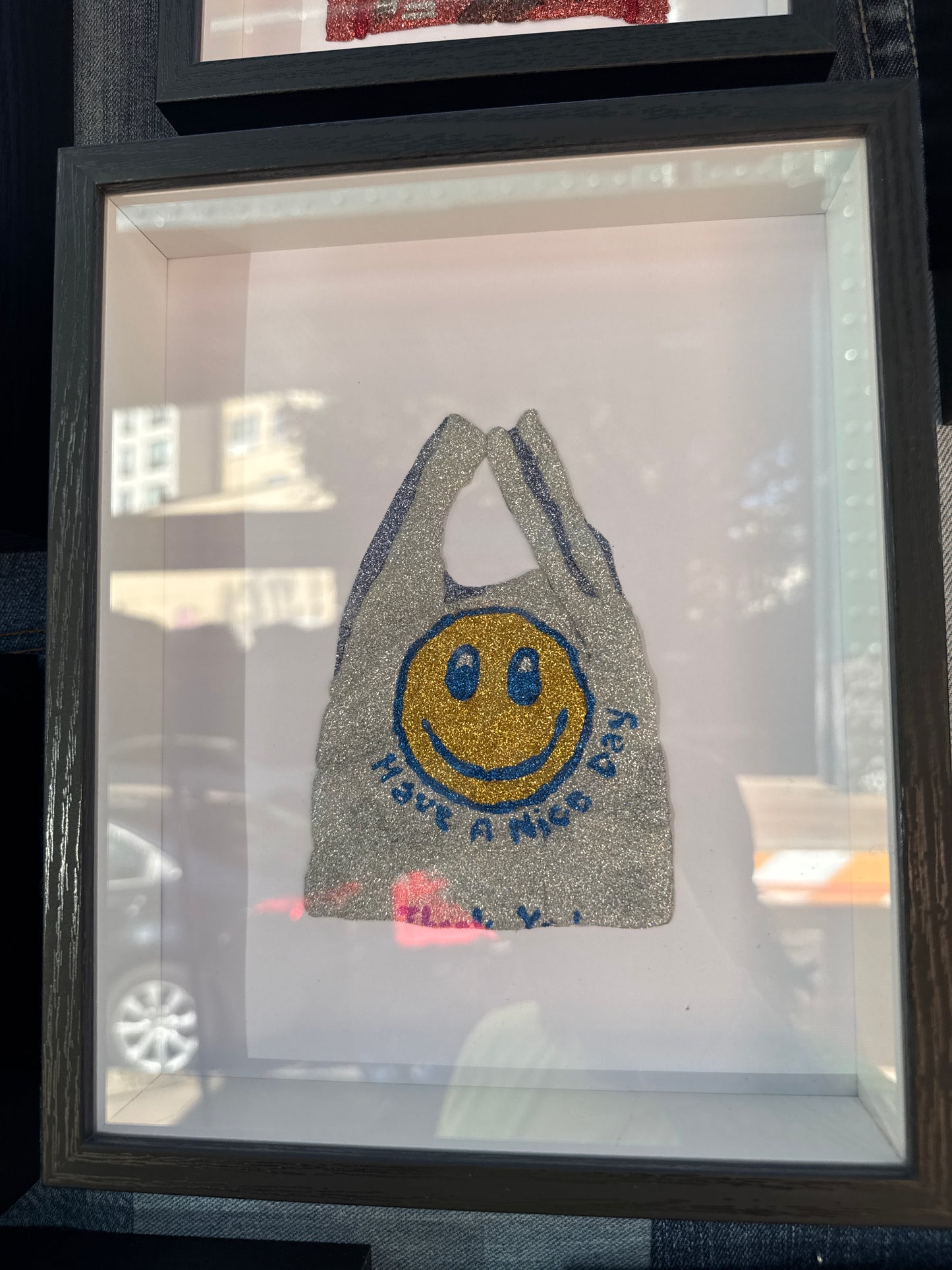 Glitter Plastic Bag