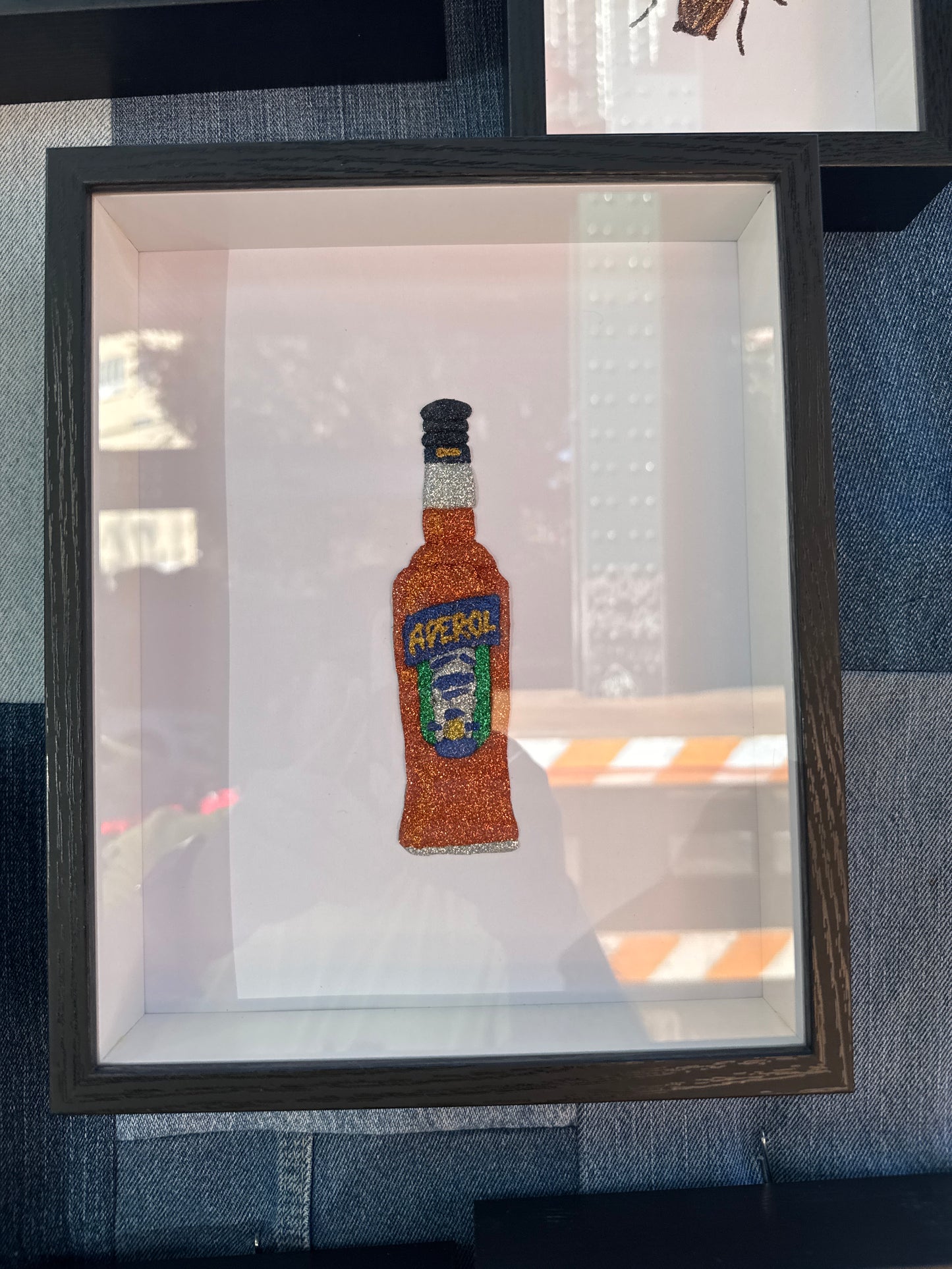 Glitter Aperol Bottle