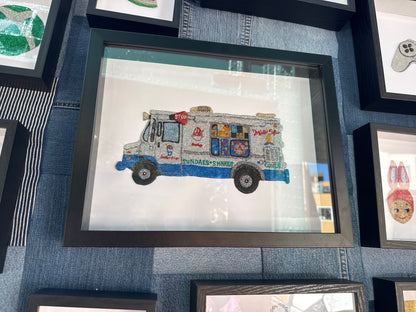 Glitter Mr. Softee Truck