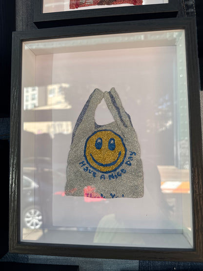Glitter Plastic Bag