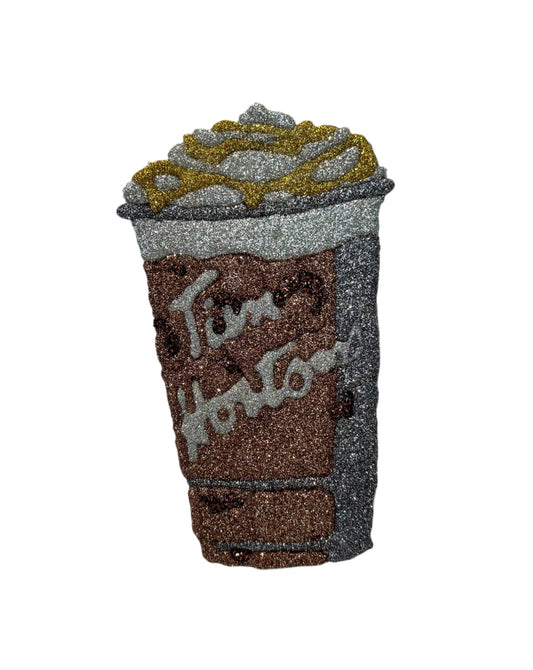 Glitter Tim Hortons Iced Carmel Latte