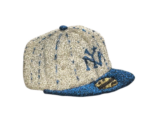 Glitter Yankees Hat